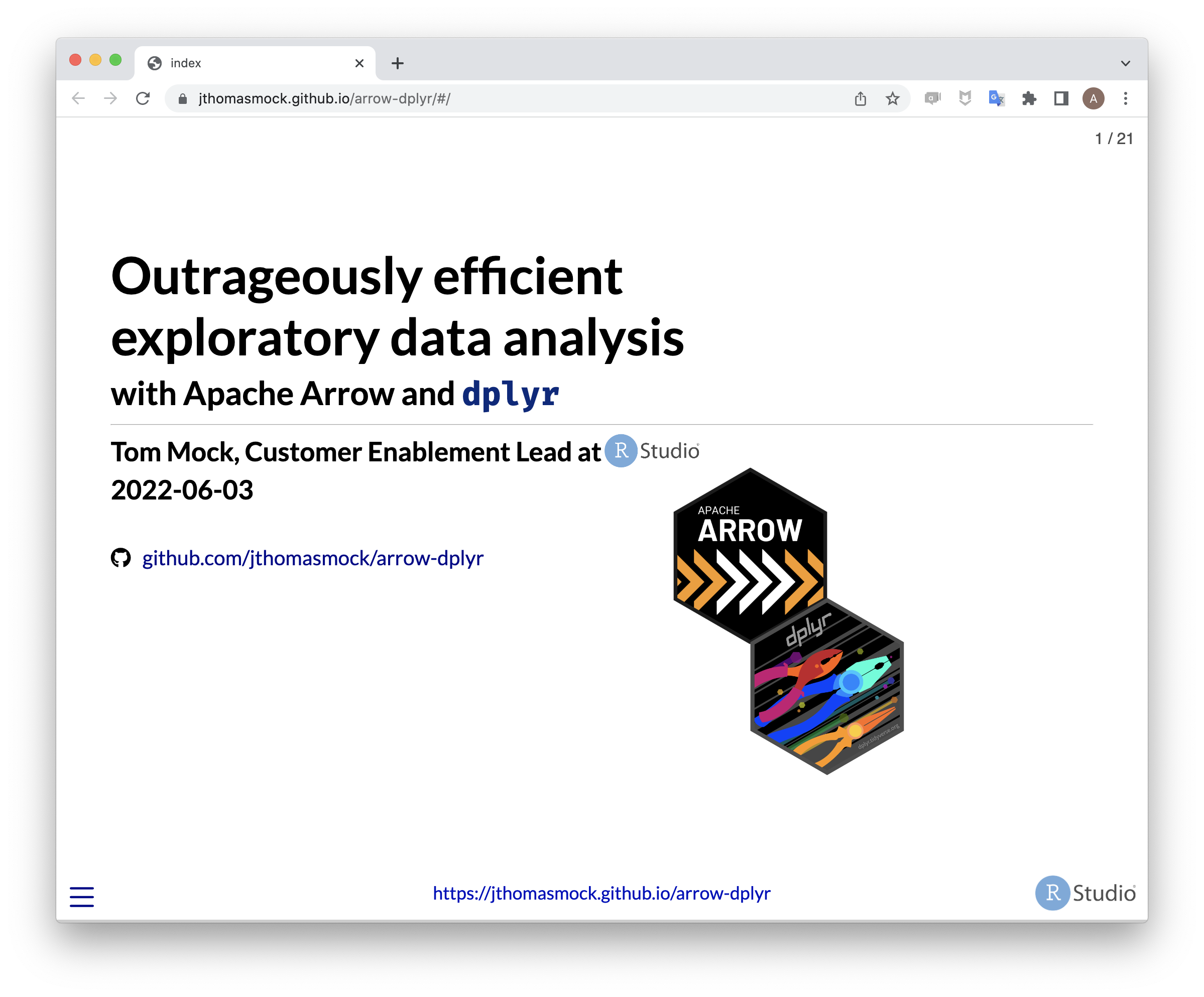 Example Quarto-rendered slide deck